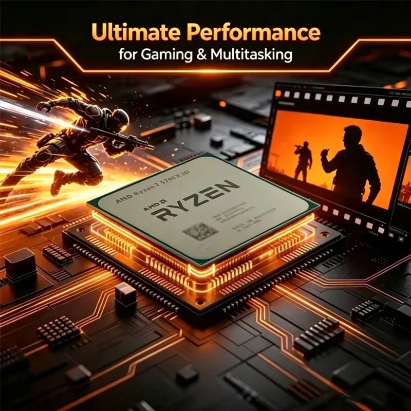 AMD Ryzen 7 5700X3D Desktop CP - Amd Cpu Ryzen 7 ulasan dan harga