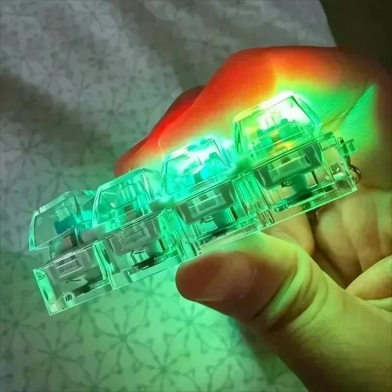 Light Up 4 Keys LED Finger Key - Gaming Keyboard Test ulasan dan harga
