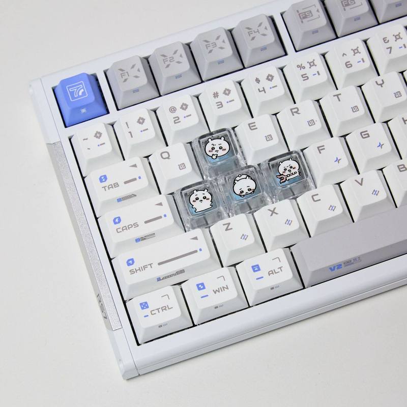 Chiikawa 4 Pcs Handmade Transp - Gaming Keyboard Nearby ulasan dan harga