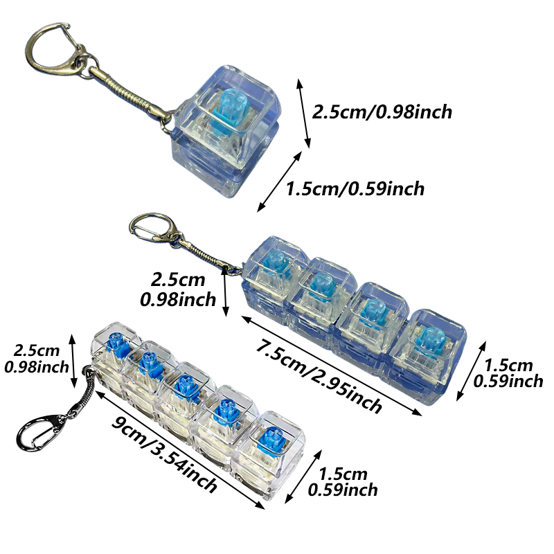 1/2/3/4/5 Keys Mechanical Keyb - Gaming Keyboard Test ulasan dan harga