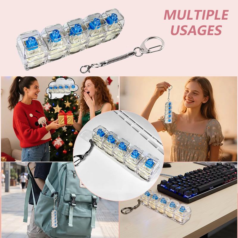 1/2/3/4/5 Keys Mechanical Keyb - Gaming Keyboard Test ulasan dan harga