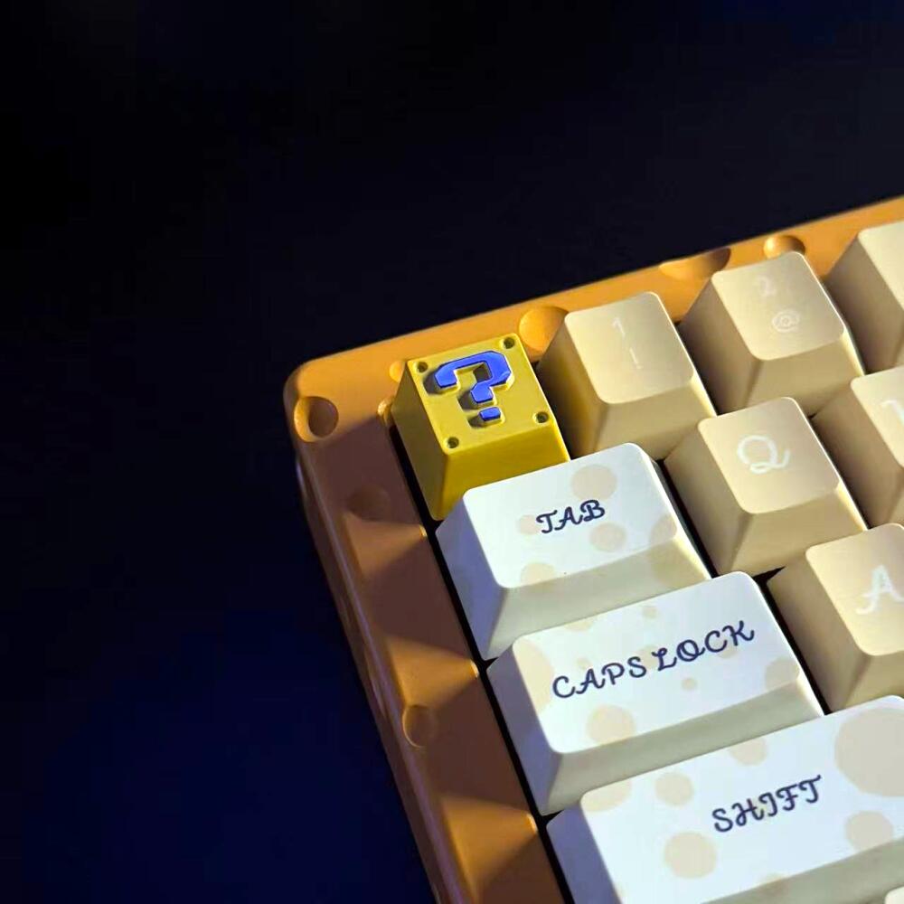 Retro 8-Bit Pixel Question Blo - Gaming Keyboard Nearby ulasan dan harga