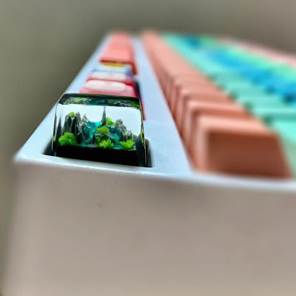 Mountain And Sea Artisan Resin - Gaming Keyboard No Rgb ulasan dan harga